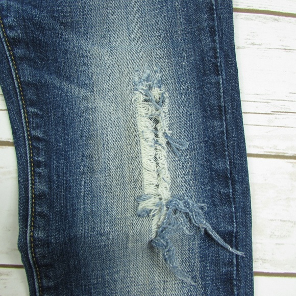 Vigoss Collection Destroyed Skinny Button Flap 26 - Picture 8 of 8